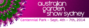 Australian Garden Show Sydney Sept 4-7 2014